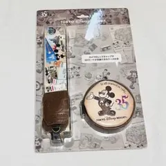ディズニー　35周年　カメラストラップ　ミッキー
