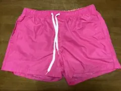 ビーチパンツ　ショートパンツ　ピンク　メンズ　XLサイズ