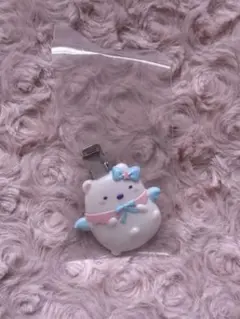 すみっコぐらし ヘアクリップ しろくま