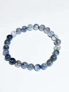 【特価！】ゴーストブルーデビルアクアマリン　天然石ブレスレット　８mm 人気