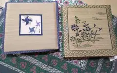 中古:い草の座布団[5枚組X2組)10枚
