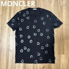 【確実正規品】MONCLER ブラック 星型模様 Tシャツ