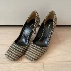 【美品】セルジオロッシ アンクルストラップパンプス ミュール エナメル ブラック 美品】セルジオロッシ アンクルストラップパンプス ミュール