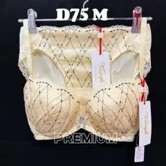 D75 トリンプ 百貨店ライン ゴールドレーベル　ブラ&ショーツ