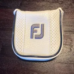 フットジョイ　FJ パター用ヘッドカバー ホワイト