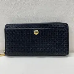 hd【used】 COLE HAAN コールハーン ラウンドファスナー 長財布