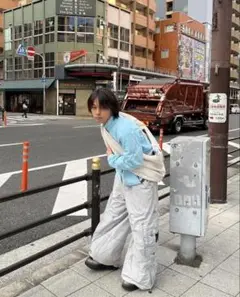 Macgear reversible ravepants あおば着用　マックギア