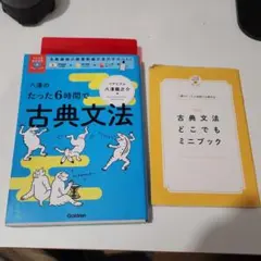 八澤のたった6時間で古典文法 赤シート付き