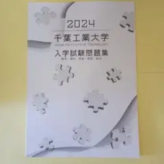 新品未使用 千葉工業大学 2024 入学試験問題集 大学受験