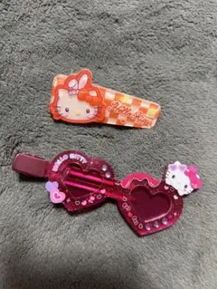 ハローキティ　ヘアクリップまとめ売り
