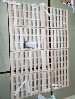 折り畳み すのこベッド ダブル