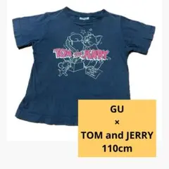 GU×トムトジェリーコラボTシャツ110cm