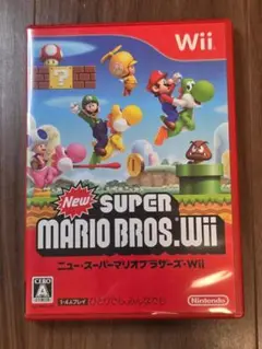 ニュー スーパーマリオブラザーズ Wii ウィー 任天堂 ゲームソフト 1