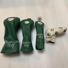 Malbon Golf ヘッドカバー4点セット