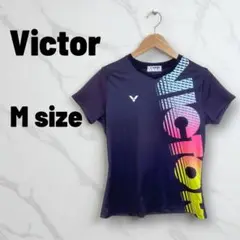 【VICTOR】レディース バドミントンTシャツ M 吸汗速乾 スポーツウェア