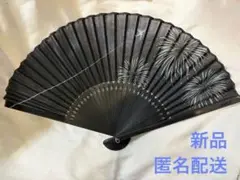 【新品・レア】ANA機内販売限定扇子 花火柄