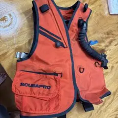 【MEDIUM】SCUBAPRO オレンジ BCジャケット