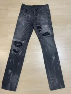 『ROEN』スカルデザイン ブルーデニムパンツ ダッパーズ DAPPER'S 409ZXXX One Piece Of Rock コナーズ