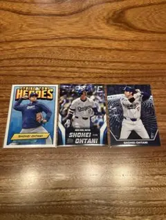 Shohei Ohtani トレーディングカード 3枚セット
