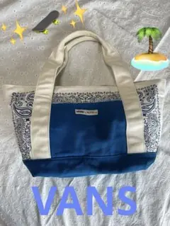お値下げ⭐︎VANS⭐︎バンダナ柄 トートバッグ