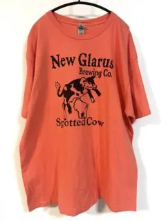 ギルダン　Spotted Cow 古着　Tシャツ　BIGサイズ　ビール　beer