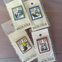 ダヤン 郵政博物館限定ピンバッジ 4個セット