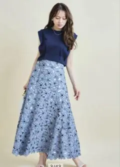 Mystrada エンブロイダリースカートセット