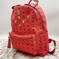 MCM リュックサック バックパック ヴィセトス柄 ピンク系 歌舞伎町リュック