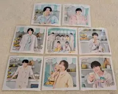 なにわ男子 ファミクラストアアンバサダー 名古屋限定ましかくフォト夏 8枚セット