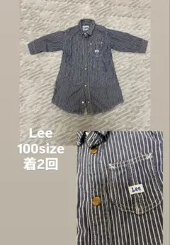 Lee ストライプ　シャツ