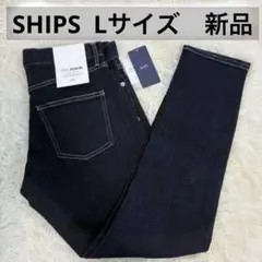 SHIPS（シップス）スリムテーパードデニム　ハイウエスト　24AW Lサイズ