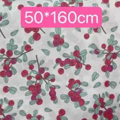 生地　50*160cm ベリー　ハンドメイド　手芸　手作り　バッグ　ポーチ　新品