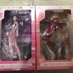 一番くじ エヴァンゲリオン B賞 アスカ　C賞　マリ　フィギュア 2体セット