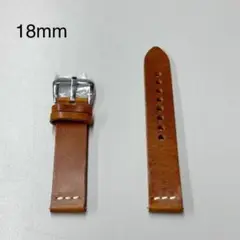 時計ベルト レザーベルト 18mm 牛革　本革　替ベルト 交換ベルト サンド 7
