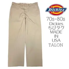 USA製 80s チビタグ DICKIES ディッキーズ ワークパンツ W34