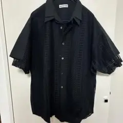 SOFTHYPHEN 半袖シャツ ブラック