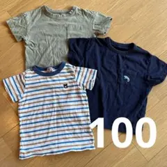 Tシャツ 100 3枚　おまとめ　ミキハウス