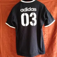 メンズ　adidas　 Tシャツ 　半袖　ブラック　万国旗タグ　L　アディダス
