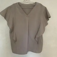 フリルブラウス4L