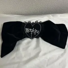 morph8ne リボンバレッタ ベロア