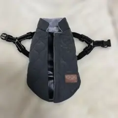 BPS 犬用コート グレー キルティング