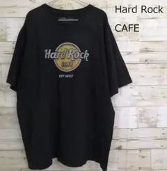 ハードロックカフェ　Tシャツ　古着　半袖　XXL 2XL 3L ブラック　黒