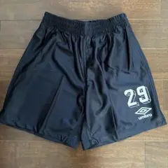 UMBRO アンブロ ジュニア ブラック 黒　サッカーパンツ 160