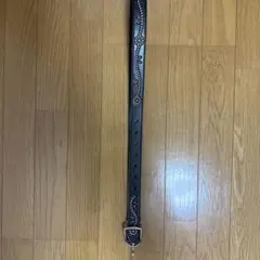 ブラックベルト メタルスタッズ装飾 y2k