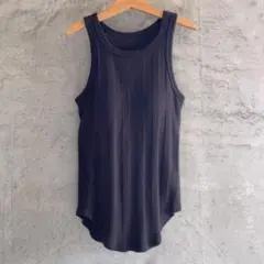 最終SALE＊IENA＊アメスリカップ付きタンクトップ＊オーガニックコットン