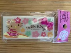 【新品未使用】ダイソー　日焼けキティ　アクセサリーケース 1点♪