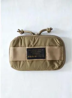 希少 美品 BRIEFING Fujito ポーチ コヨーテ