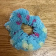 カラフルドットのフワフワシュシュ