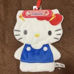 サンリオ ハローキティ ダイカットタオル キャラふきタオル ループ付き 新品