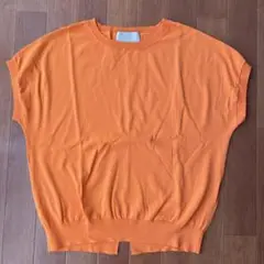 UNFILOマルチファンクションコンパクトニットＴ　Mオレンジ　アンフィーロ